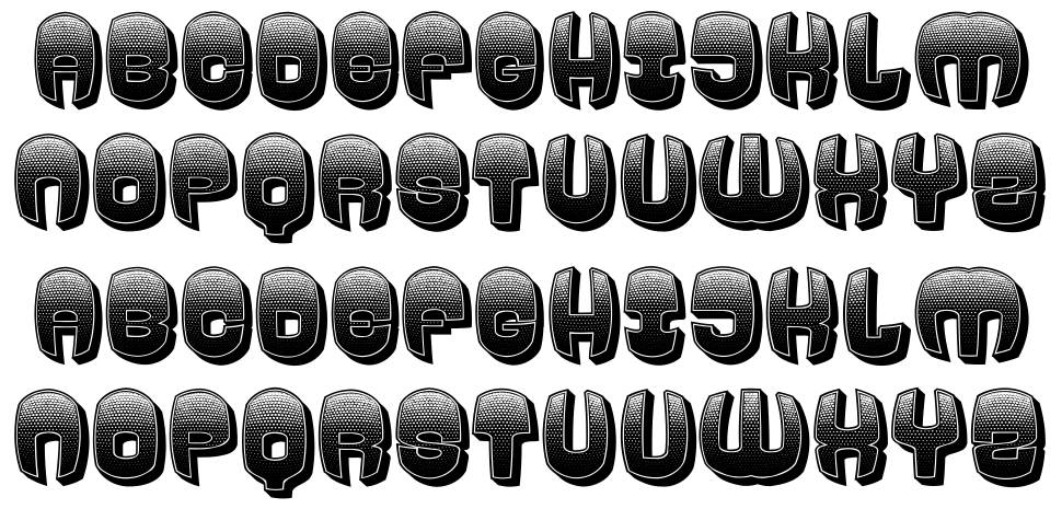 Cushion font Örnekler