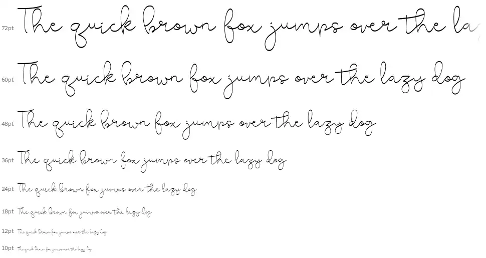 Cute Babyfont waterfall