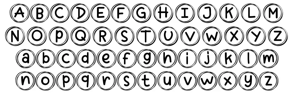 Cute Decorfont specimens