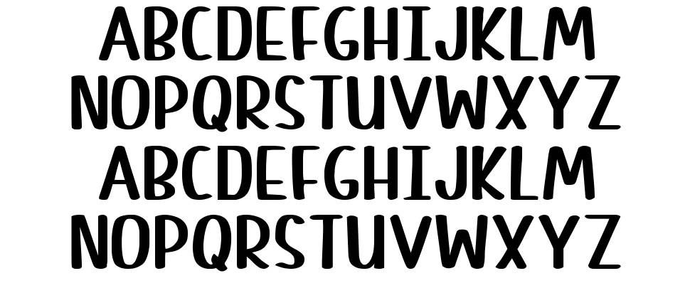 Cute Letters font