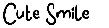 Cute Smile font