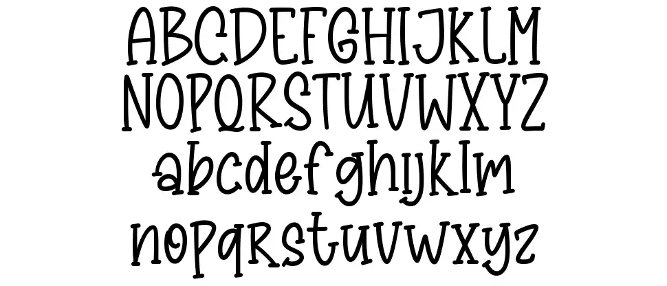 Cute Vampire schriftart