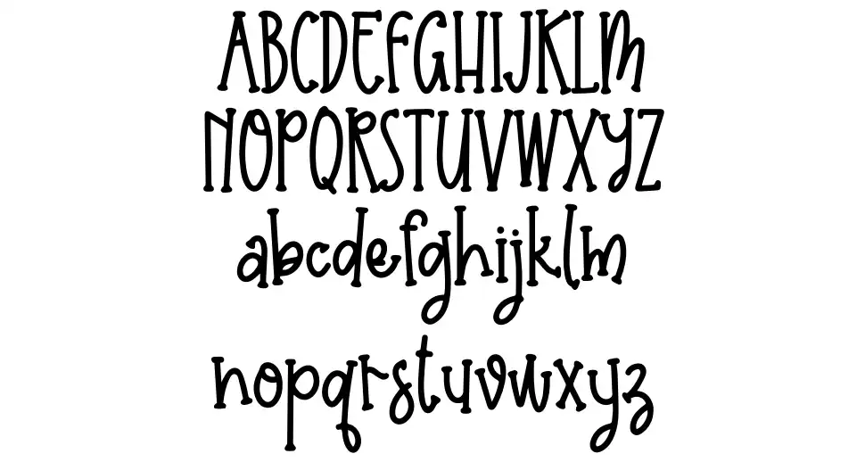Cuteness Monsterfont specimens