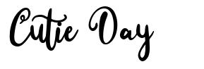 Cutie Day font