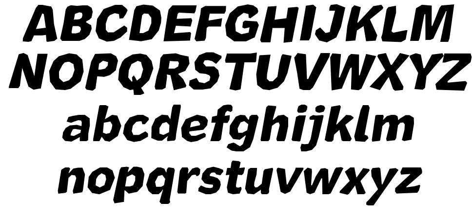 Cutrims font Örnekler