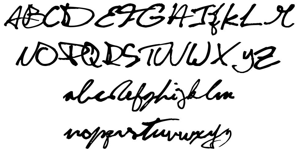 CuttyFruty font Örnekler