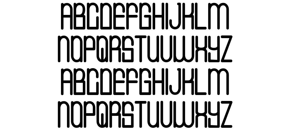 CVF Buffalo Grove font specimens