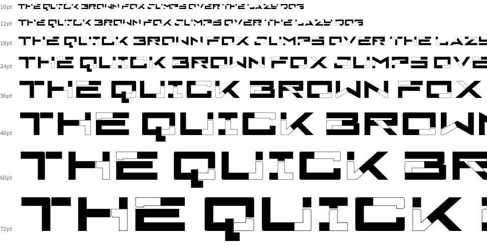 Cyber City font Şelale