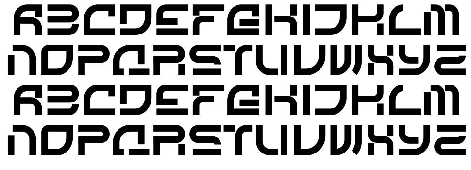Cybersky font
