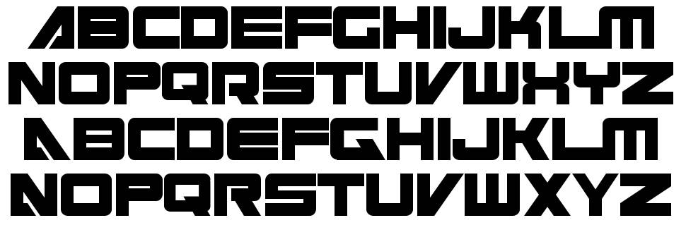 Cyberspace font