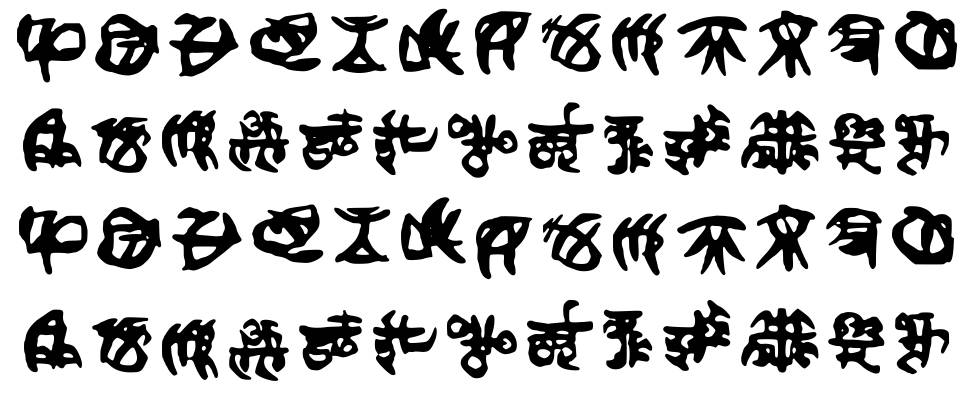 Cybertronianfinal font Specimens