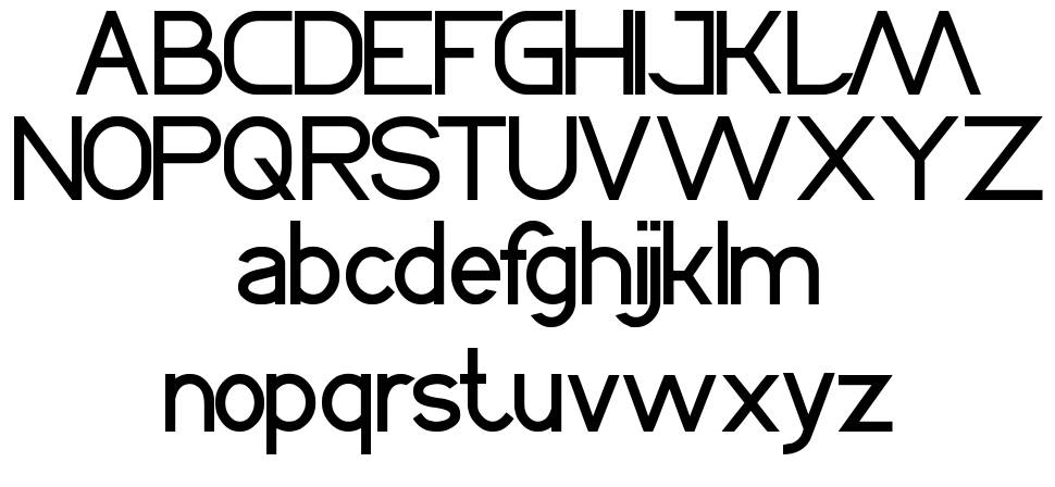 Cycle font specimens