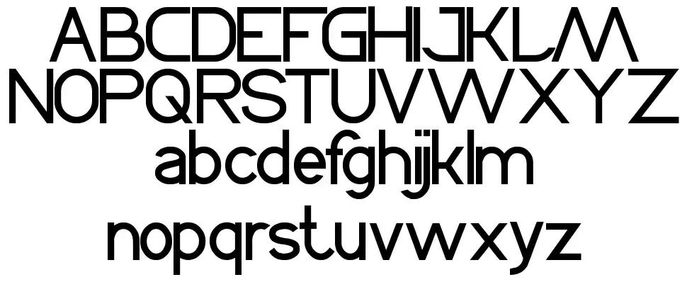 Cycle font specimens