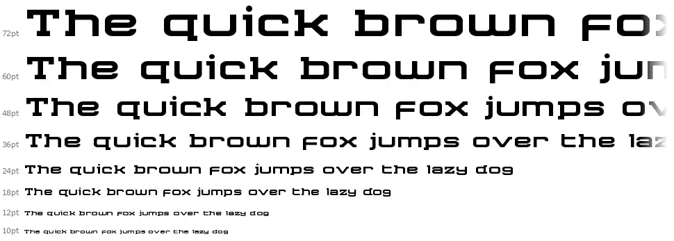 Cydonia Centuryfont waterfall