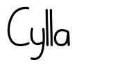 Cylla шрифт