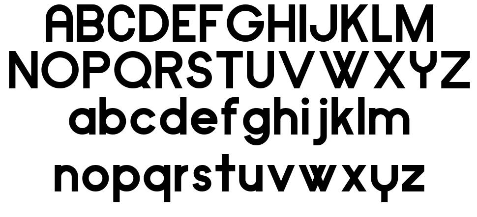 Cypher font specimens