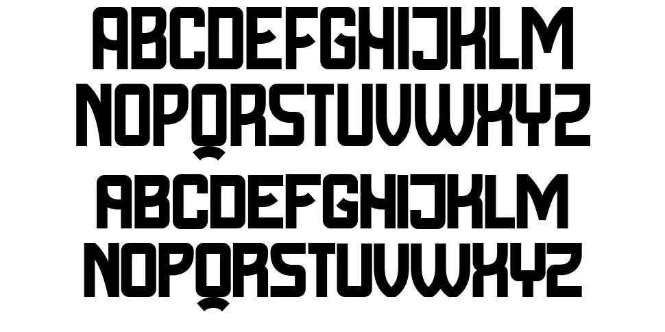 Cyrillic Attitudes font specimens