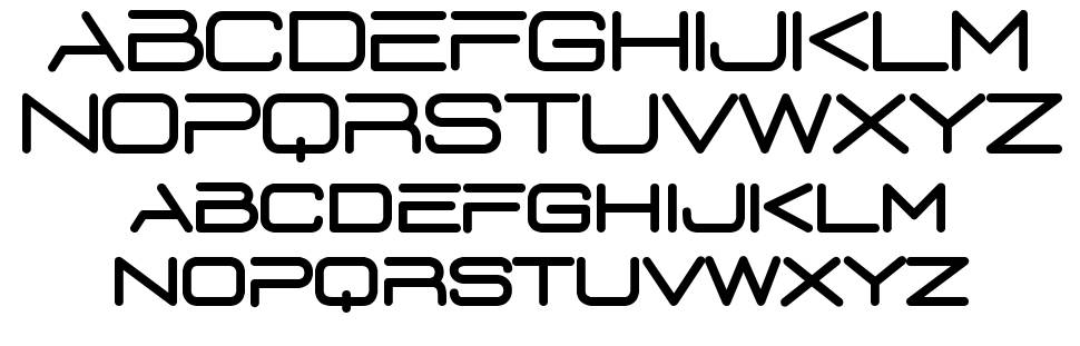D3 Euronism font specimens