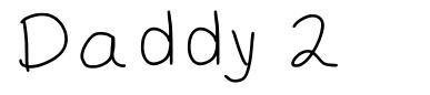 Daddy 2 font