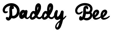 Daddy Bee font