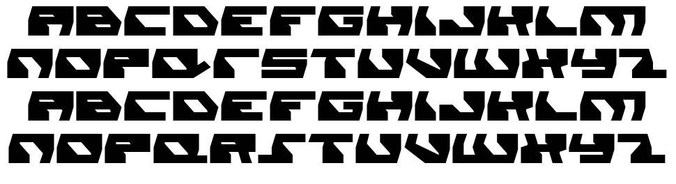 Daedalus 字形 标本