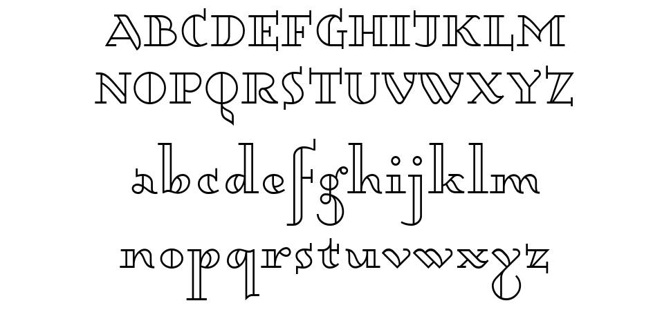 Dagerotypos 字形 标本