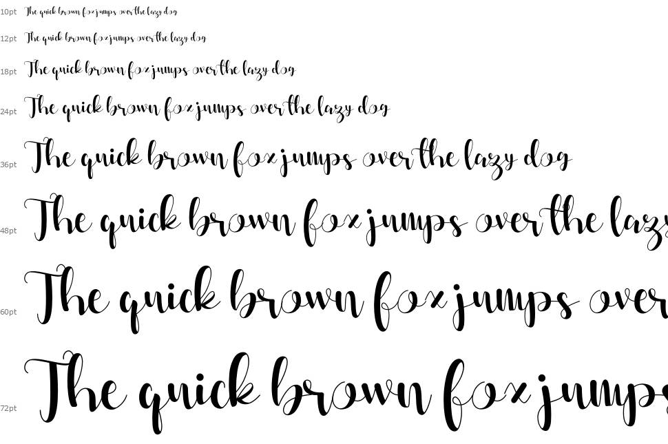 Dahllia Claire font Waterfall