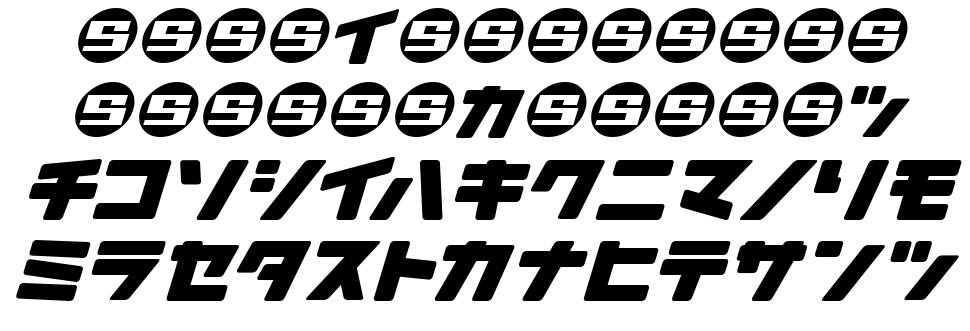 Daidoh Remix JKA font specimens