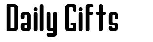 Daily Gifts font
