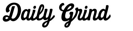 Daily Grind font
