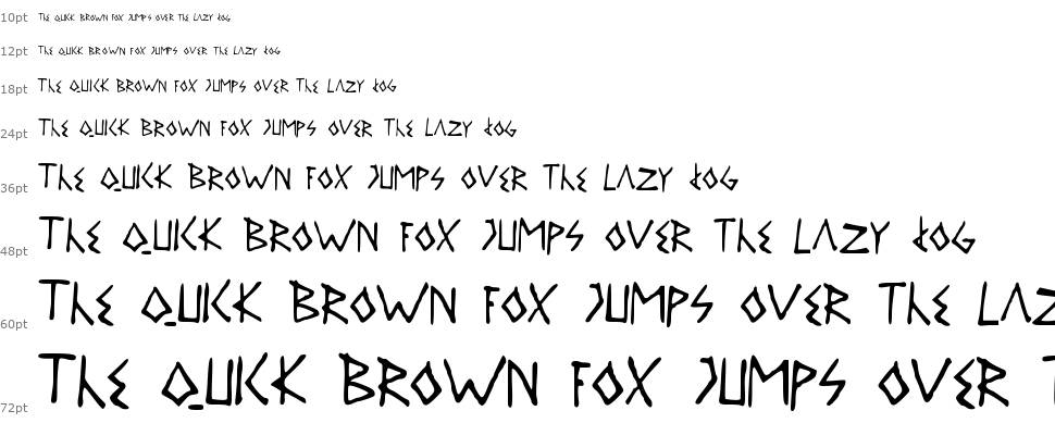 Daily Routine font Waterfall
