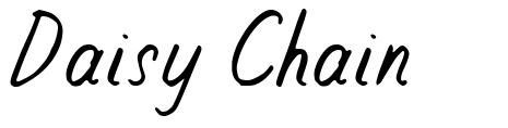 Daisy Chain шрифт