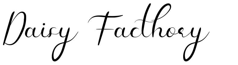 Daisy Facthory font