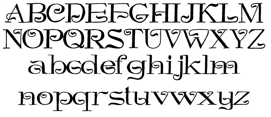 Dakotafont specimens