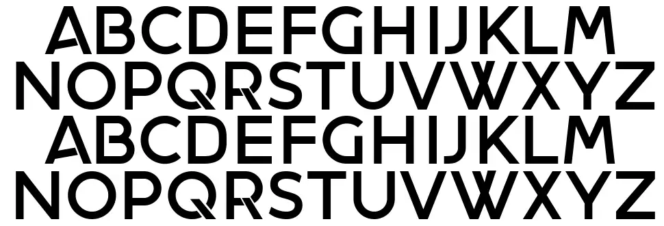 Dalia font specimens