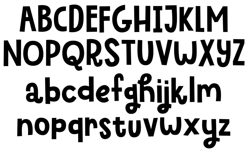 Dancing Foolfont specimens