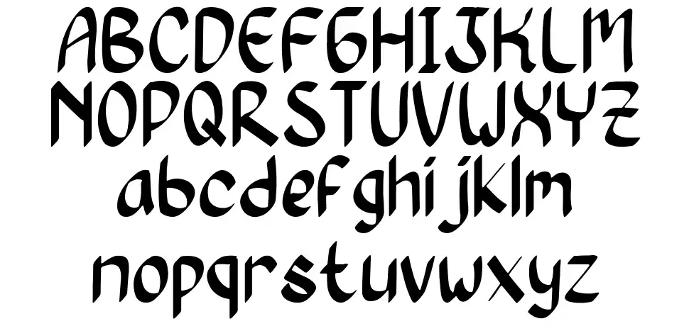 Dancing Queenfont specimens