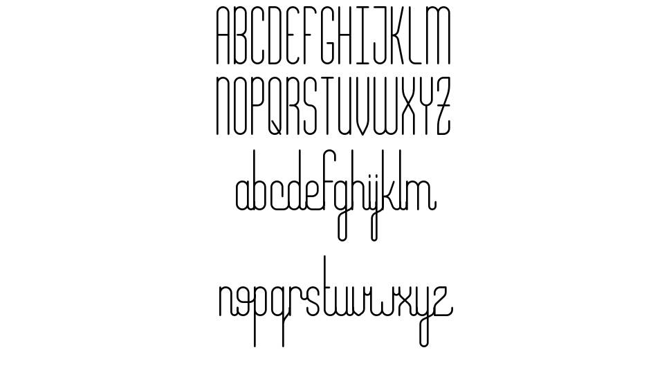 Dandeline font specimens