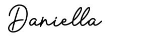 Daniella font