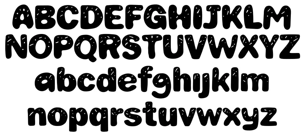 Danki font specimens