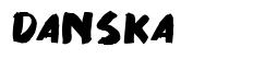 Danska шрифт