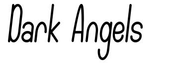 Dark Angels шрифт
