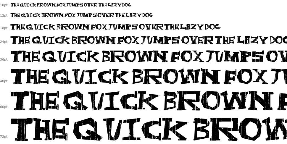 Dark Box font Şelale