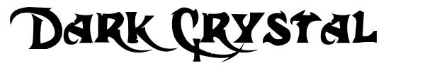 Dark Crystal písmo