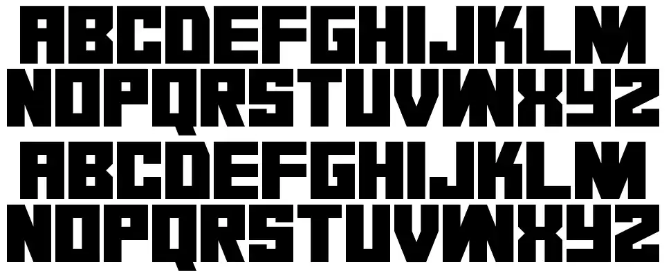 Dark Dimension font specimens