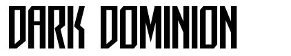 Dark Dominion шрифт