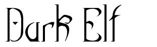 Dark Elf font