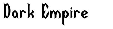 Dark Empire шрифт