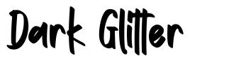 Dark Glitter písmo