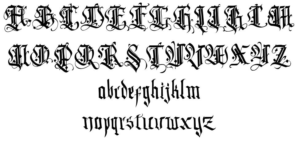 Dark Musroom 字形 标本